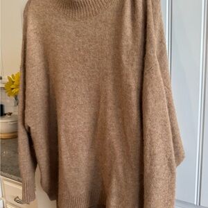 & Other Stories Tan Cowl Neck Sweater